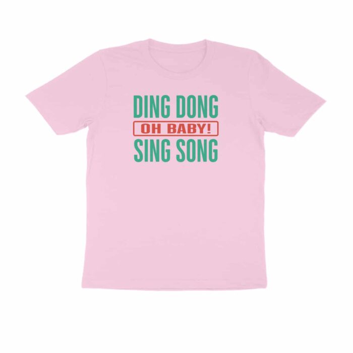 Ding Dong Green, Hindi Quotes and Slogan T-Shirt