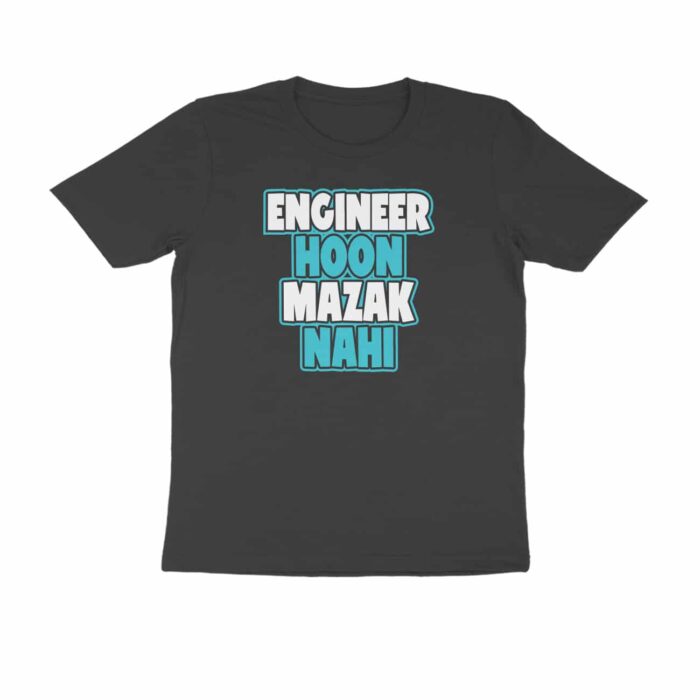 Engineer hoon mazak nahi blue, Hindi Quotes and Slogan T-Shirt