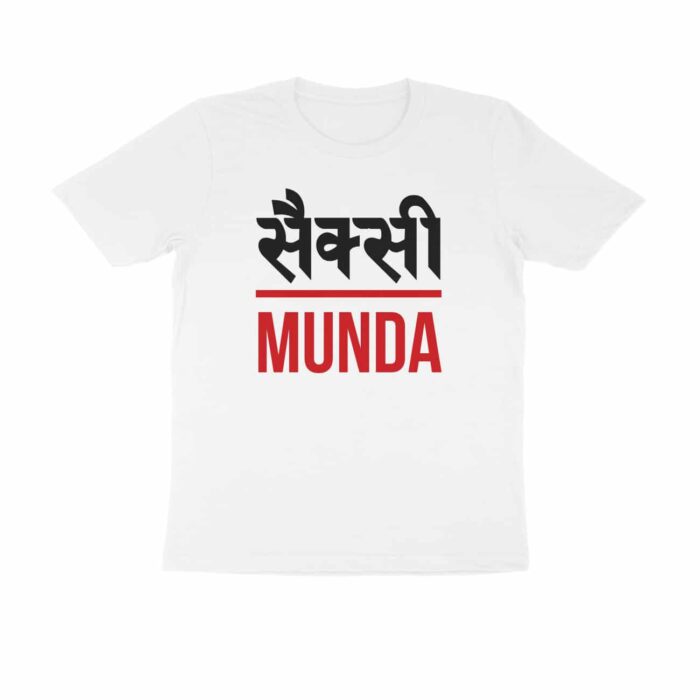 Sexy Munda, Hindi Quotes and Slogan T-Shirt
