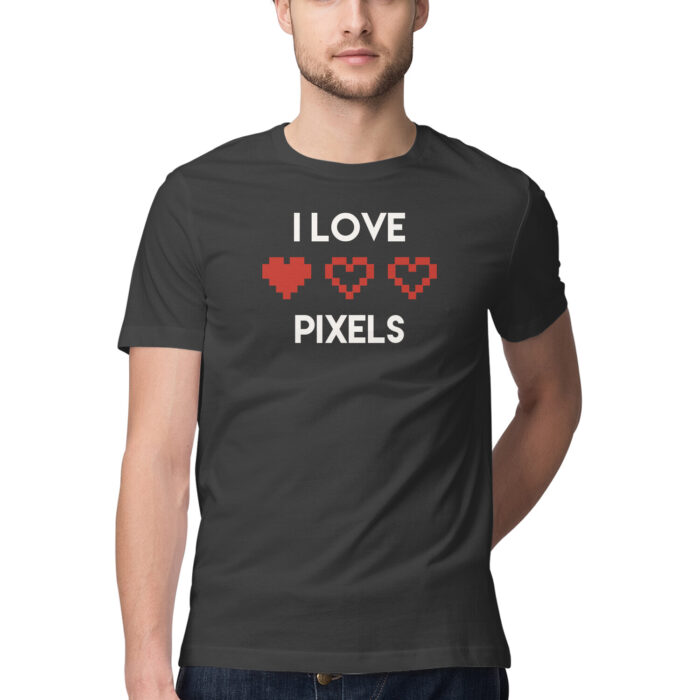 I Love pixels dark