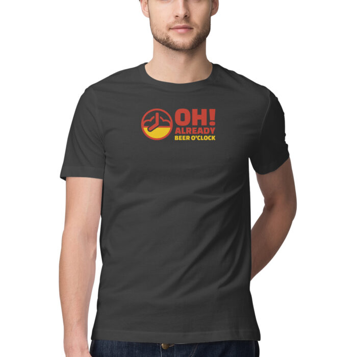 Oh beer o clock, Funny T-shirt quotes and sayings
