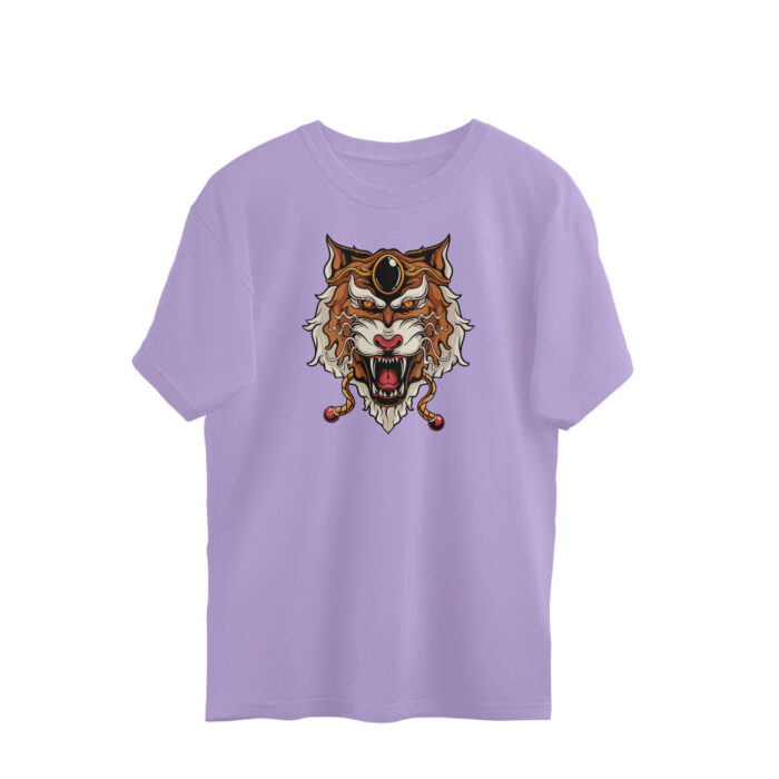 😼 Riding Cats Oversized Graphic Printed T-Shirt 🏍️